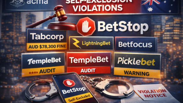 Australia’s ACMA Sanctions Six Betting Operators Over BetStop Breaches
