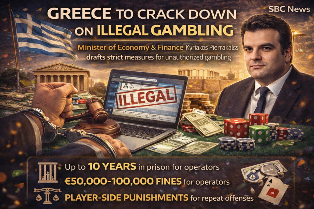 Greece Plans Tough New Law Targeting Illegal Gambling