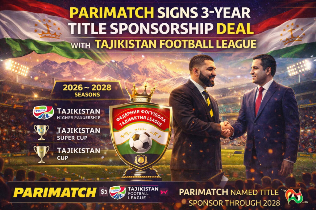 Parimatch Signs Three-Year Title Sponsorship Deal with Tajikistan Football League