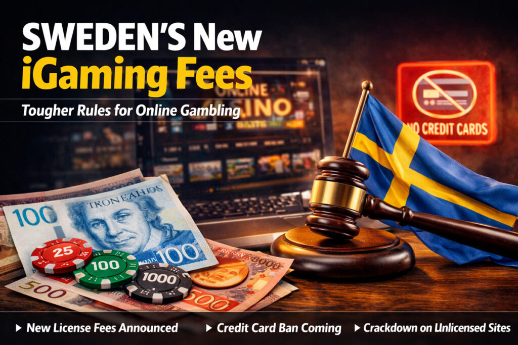 Sweden Updates Supervisory Fees for iGaming License Holders
