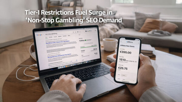 Tier-1 Restrictions Fuel Surge in “Non-Stop Gambling” SEO Demand